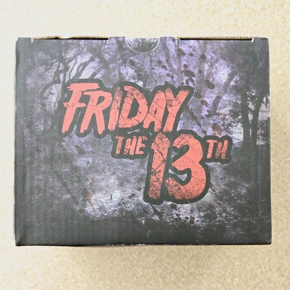 Jason Mug Friday 13th Hockey Mask Shaped Ceramic Coffee Cup Mug 500 ml New - Picture 5 of 11